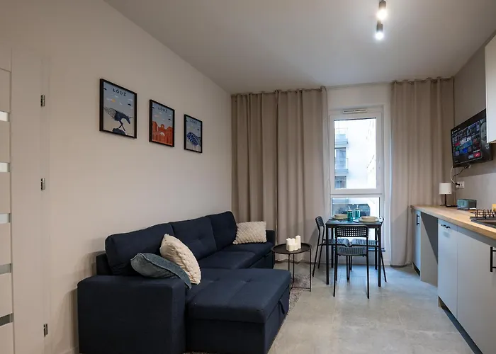 דירה Work And Rest By Fengshui4u, Przy Piotrkowskiej, Cowroking, Silownia, Nowy Budynek *