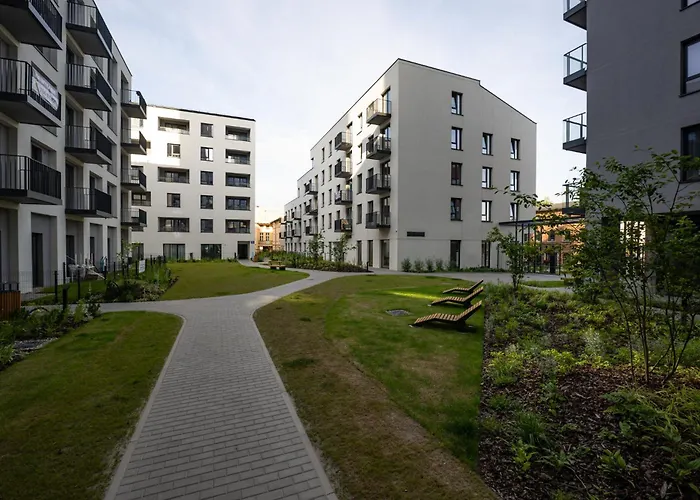 Work And Rest By Fengshui4u, Przy Piotrkowskiej, Cowroking, Silownia, Nowy Budynek アパート *